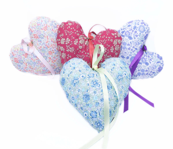 Liberty Print Hearts