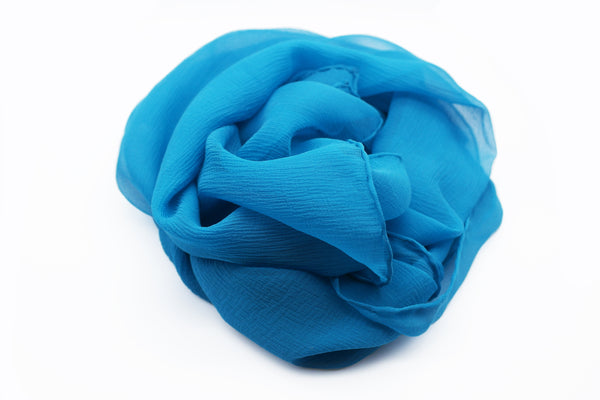 Luxury French Silk Chiffon Scarves