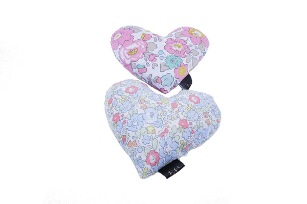 Liberty Print Small Lavender Hearts